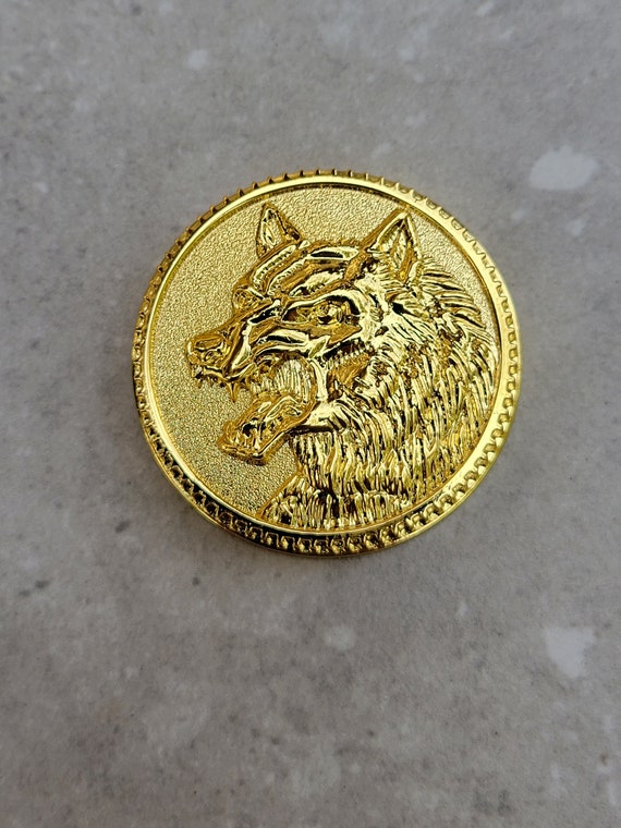 Ninja Ninjetti Gold WOLF Power Coin Legacy Morpher Prop - Etsy
