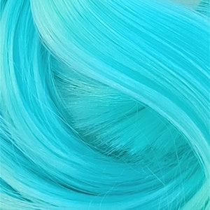 Nylon Doll Hair Blue Margarita Mix ReRooting Custom Doll Custom My Little Pony