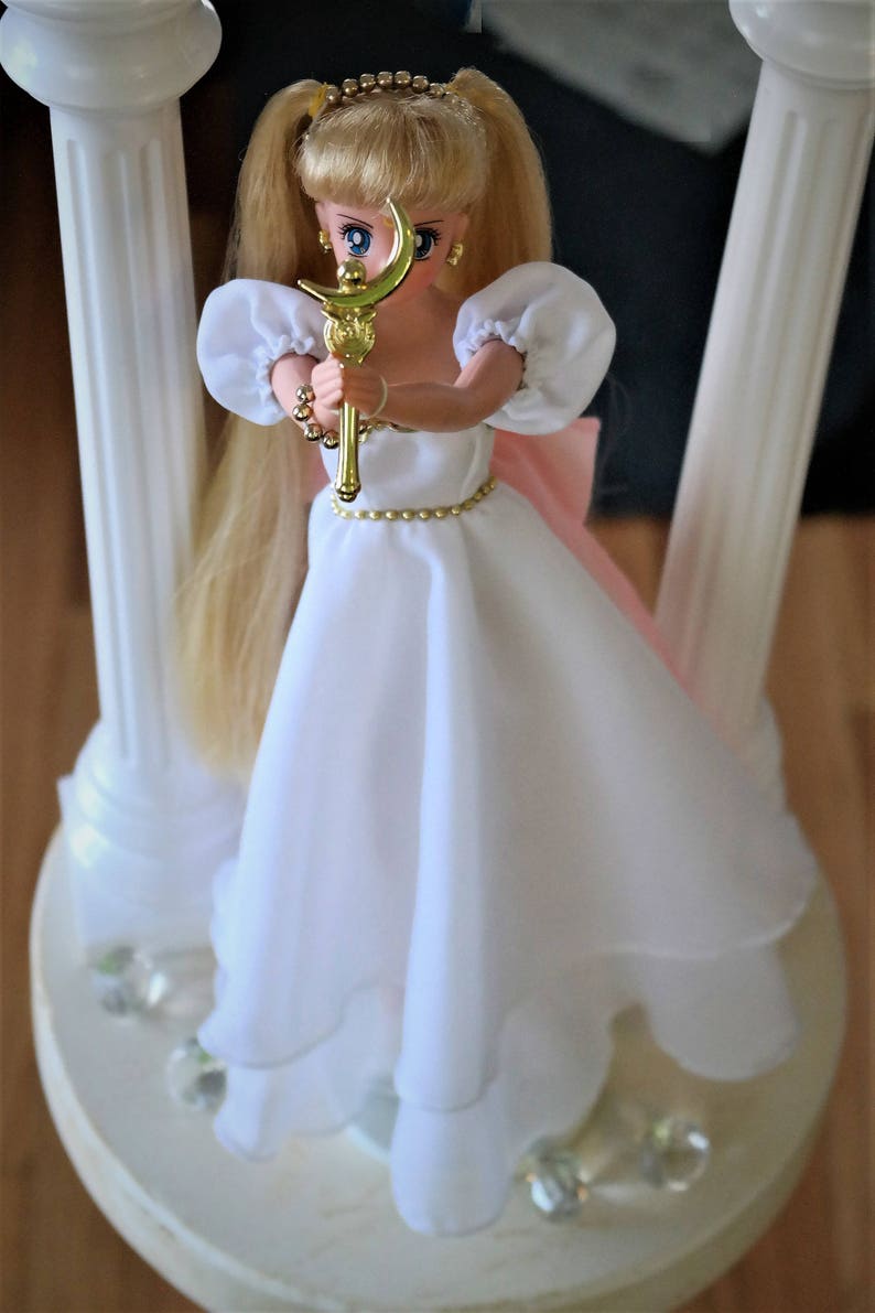 Sailor Moon Princess Serenity Dress ONLY NO DOLL ooak Custom Deluxe 11.5 inch image 2