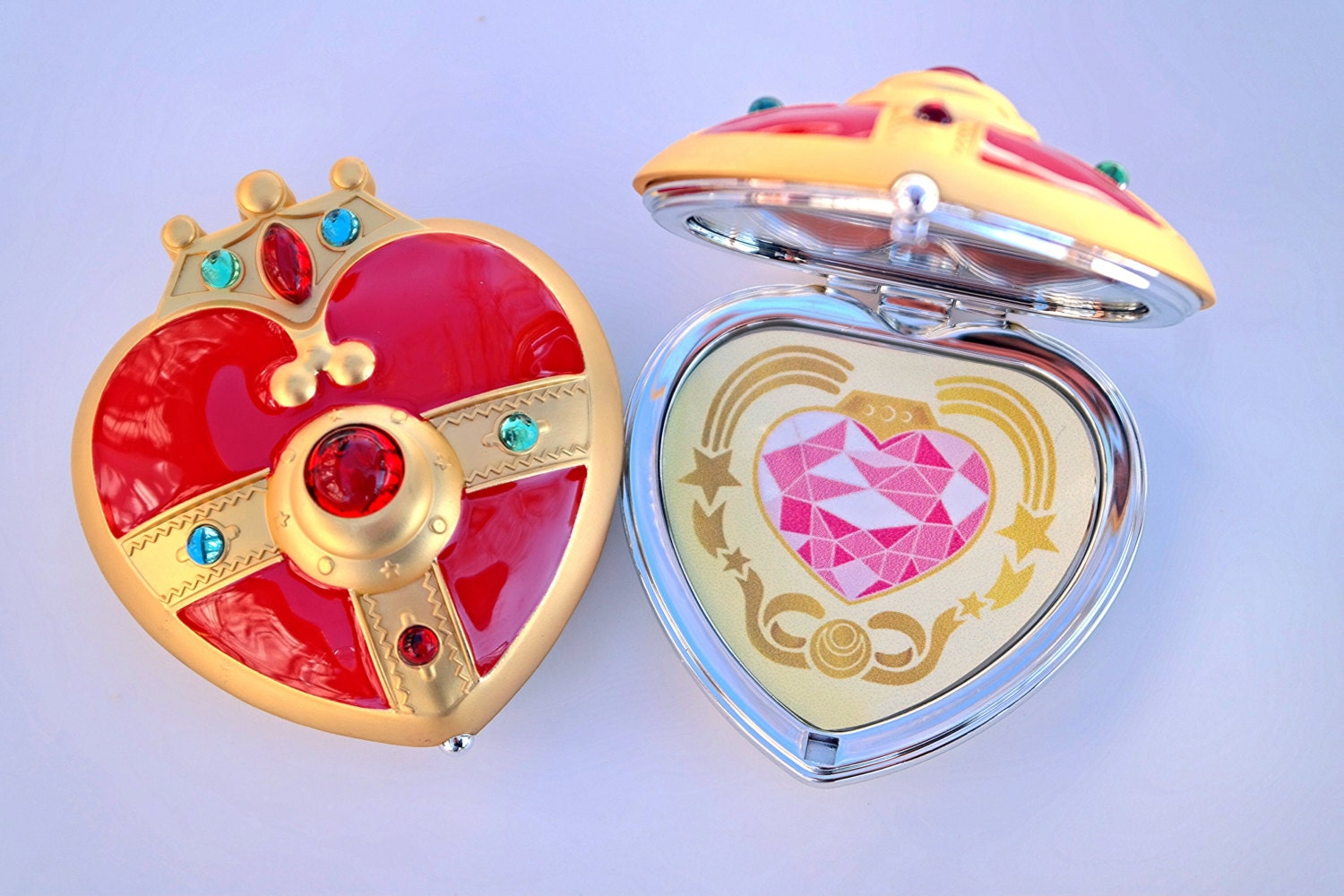 Heart hotsell moon brooch