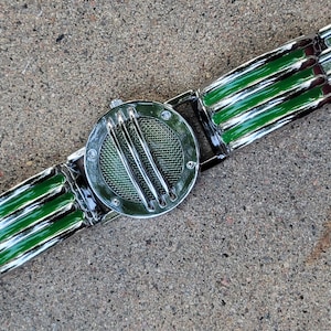 Green Communicator Power Bracelet Ranger Prop Cosplay image 3