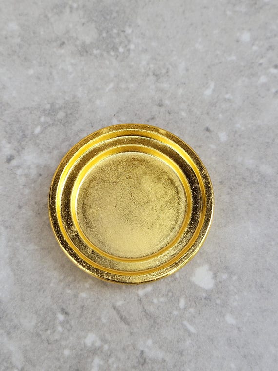 Six Zeo Crystal Ranger Coin Set of 6 Gold for Bandai Power Legacy