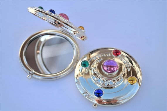 Poudrier Compact Sailor Moon – Crisis Moon Compact – Bandai, Vintage, état Correct