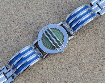 Blue Communicator Power Bracelet Prop For Ranger Cosplay