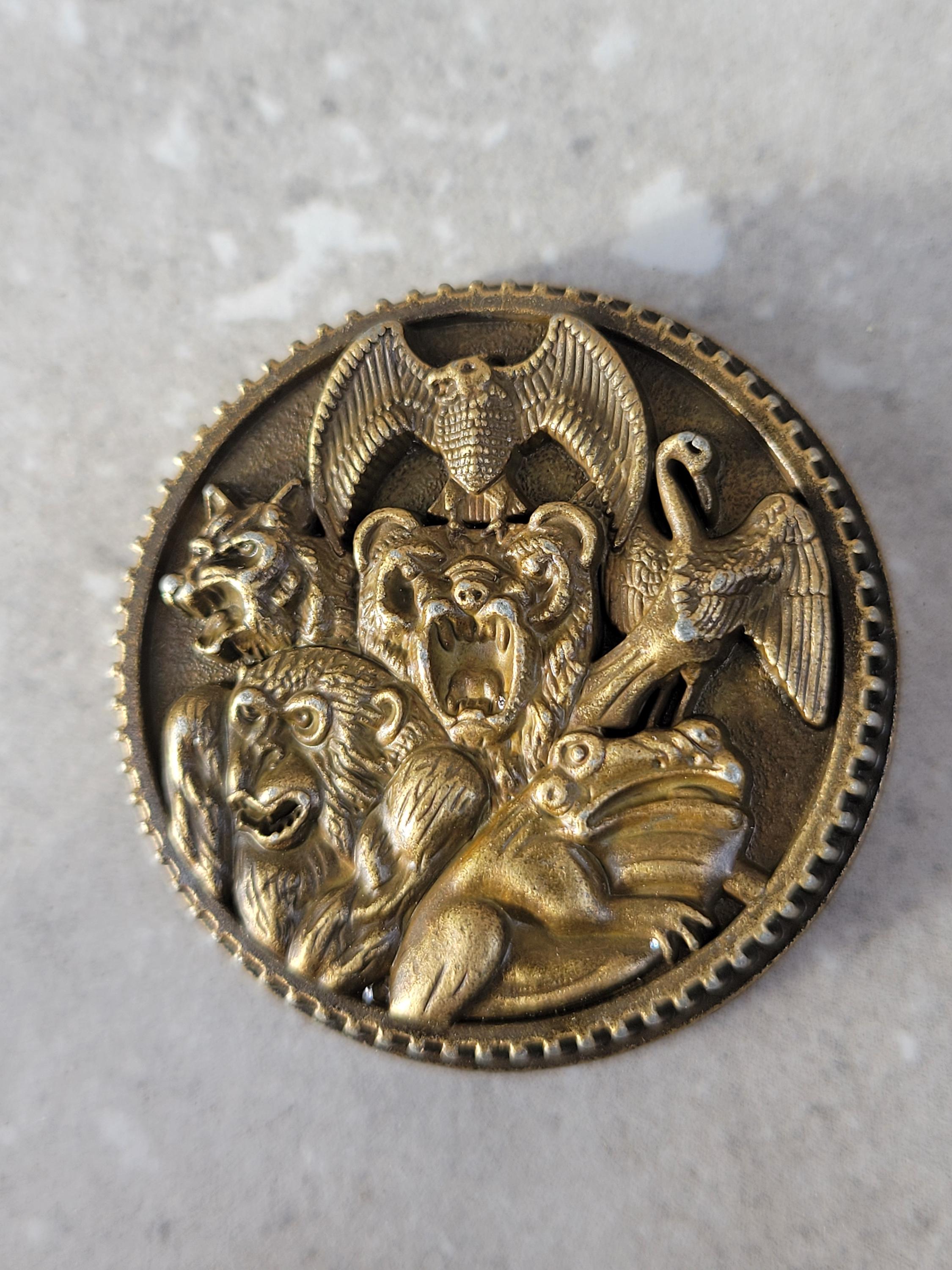 Flawed Ninjetti Tribal Power Coin-weathered Made for Legacy