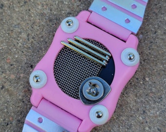 Pink Movie Communicator Power Bracelet Prop for Cosplay by Starlight Studio
