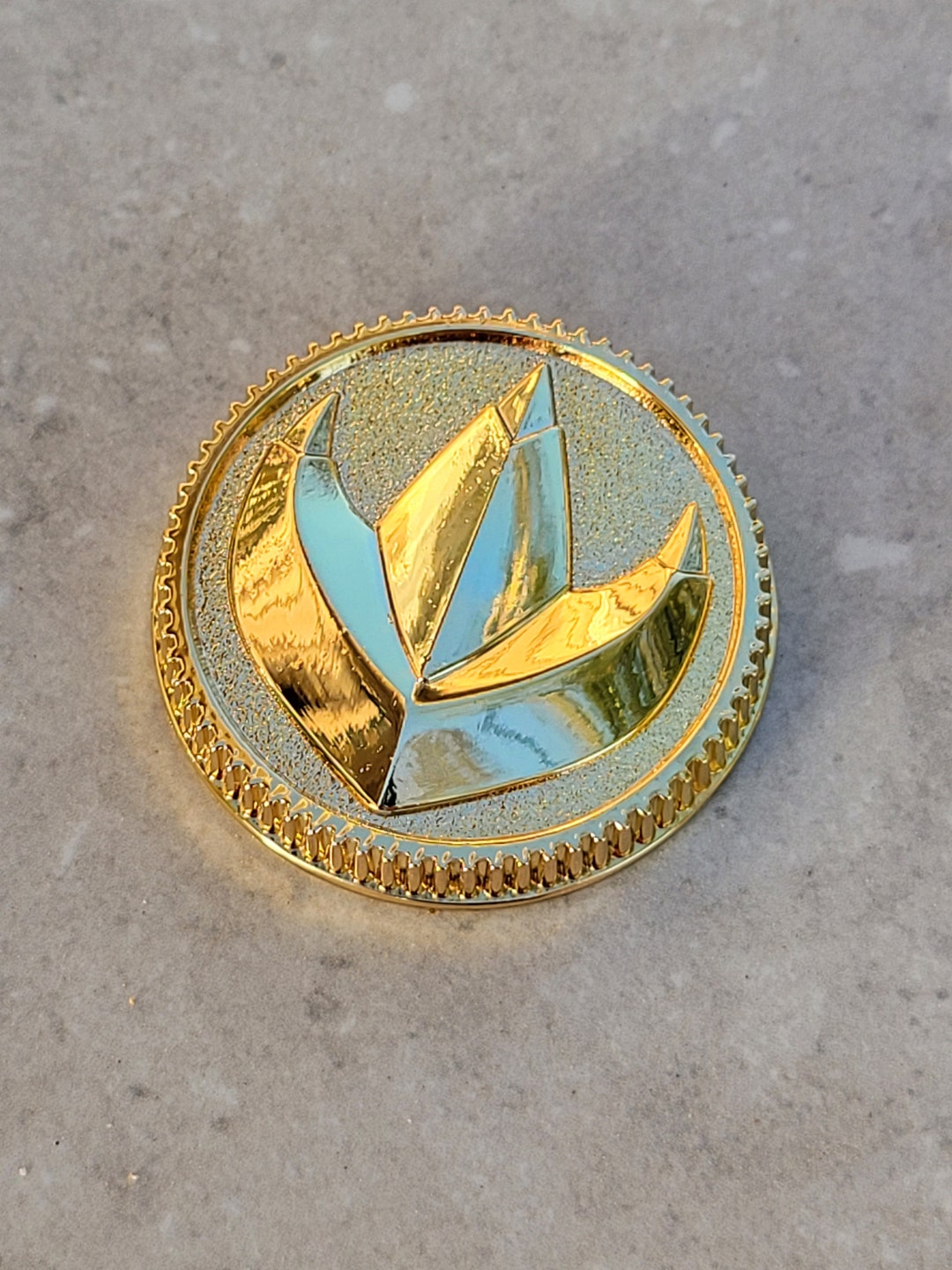 Legacy Dragon Coin Gold Ranger Cosplay Prop - Etsy