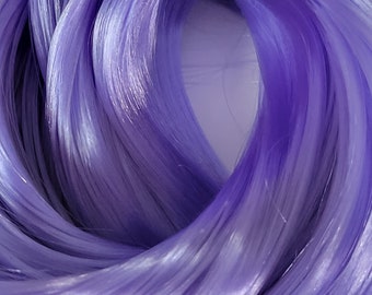 Nylon Doll Hair Iris Purple Re-Rooting Custom Doll Custom My little Pony