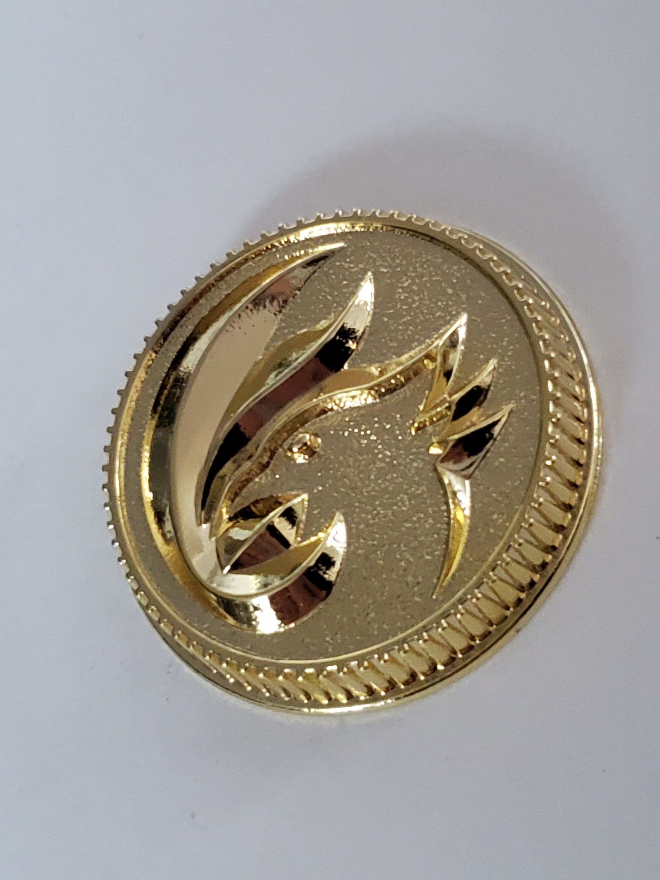 Blazing Phoenix Legacy Coin Gold Made for Bandai Legacy Etsy