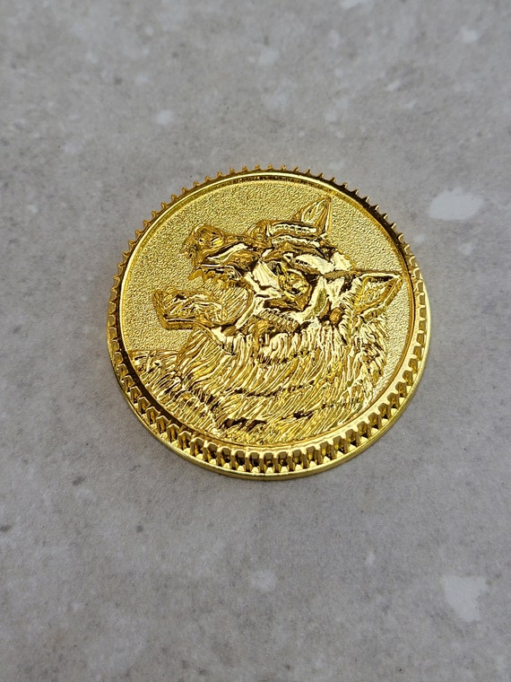 Ninja Ninjetti Gold WOLF Power Coin Legacy Morpher Prop - Etsy