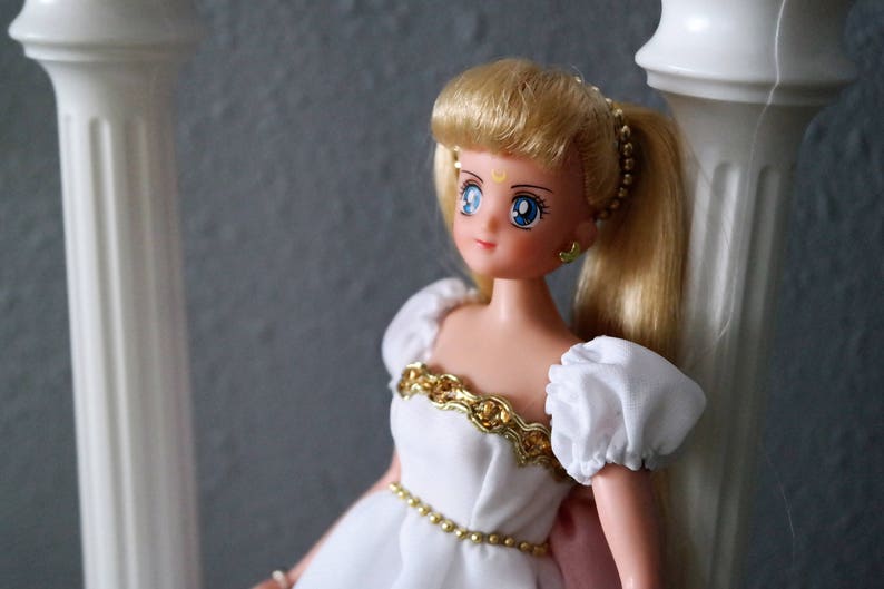 Sailor Moon Princess Serenity Dress ONLY NO DOLL ooak Custom Deluxe 11.5 inch image 5