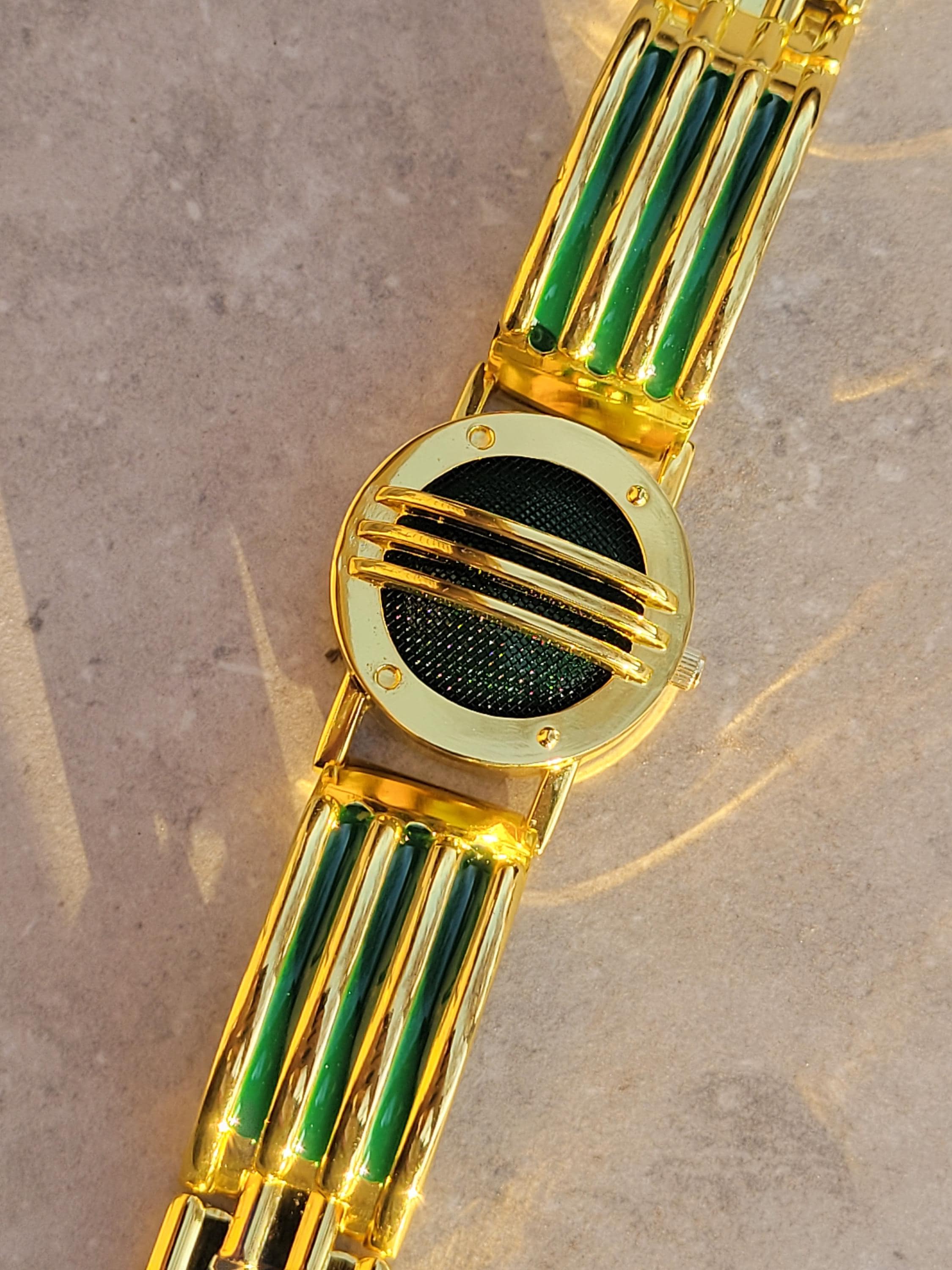 Green Gold Communicator Power Bracelet Ranger Cosplay - Etsy