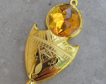 Virtualizador VR Troopers Accesorio de cristal naranja para cosplay Morpher