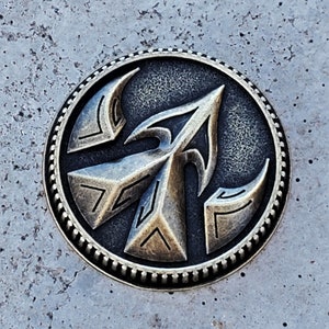 Drakkon Evolution Legacy Coin Weathered, Made for Bandai&#39;s Legacy Morpher