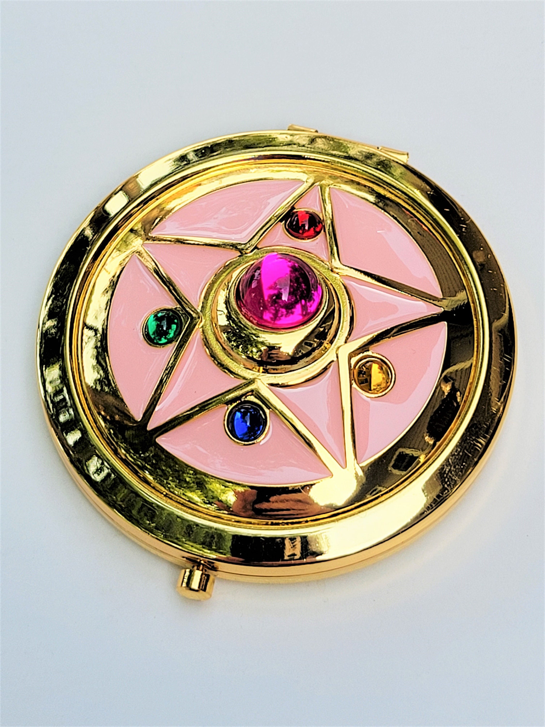 Flawed Sailor Moon Crystal Star Compact Brooch Locket Fully 