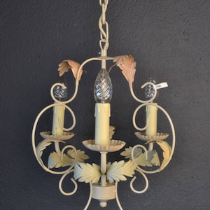 Beautiful toleware chandelier (17168)