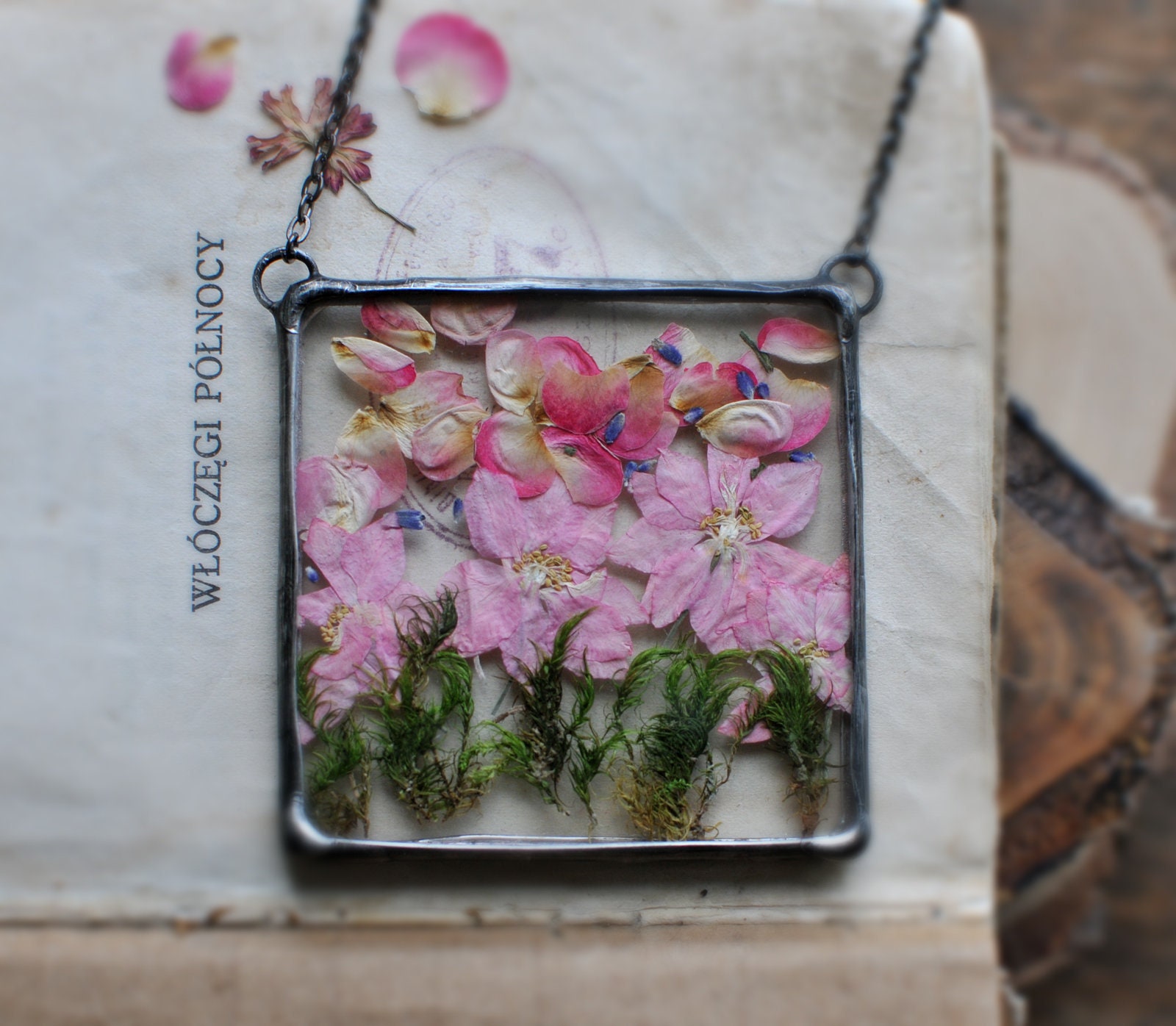 Sale Pressed Flower Frame Stained Glass Frame Double Glass Etsy