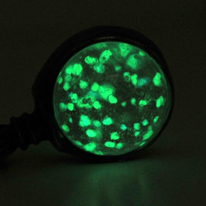 Glow in the dark, collier lumineux, cadeau de fée, bijoux célestes, bijoux lumineux, collier lumineux, collier Glow-in-the-dark, bijoux lumineux image 2