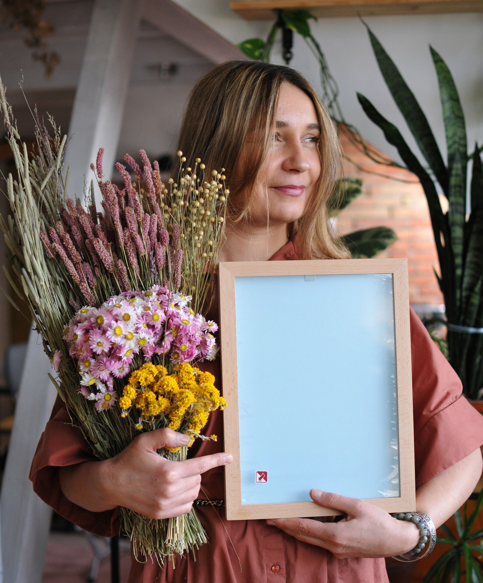 Frame DIY Frame Pressed Flowers Large Pressed Flower Etsy