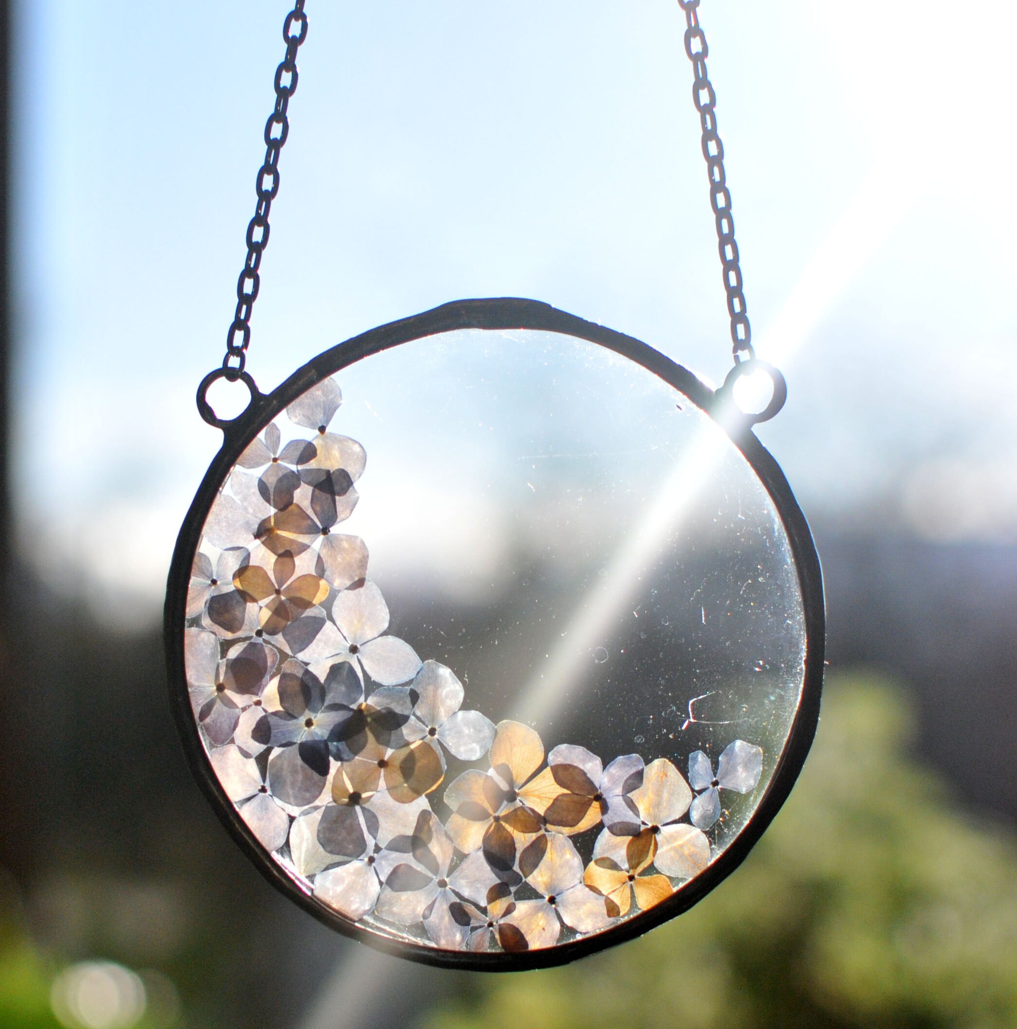 Stained Glass Frame Pressed Flower Frame Pressed Plant Etsy Australia