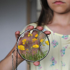 Botanical Art, Wall decor, Large Pressed Flower Frame, Real dried flowers, Real Pressed Botanicals, Herbarium, Pressed flower art