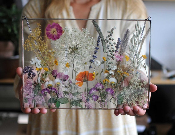 Large Bouquet Preservation Pressed Flower Frame 