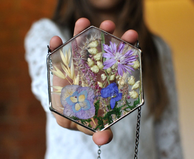 Hanging Frame Vintage Wall Hanging Decor Retro Glass Frame Etsy