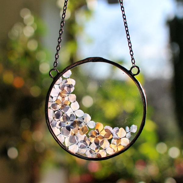 Flower Under Glass Etsy