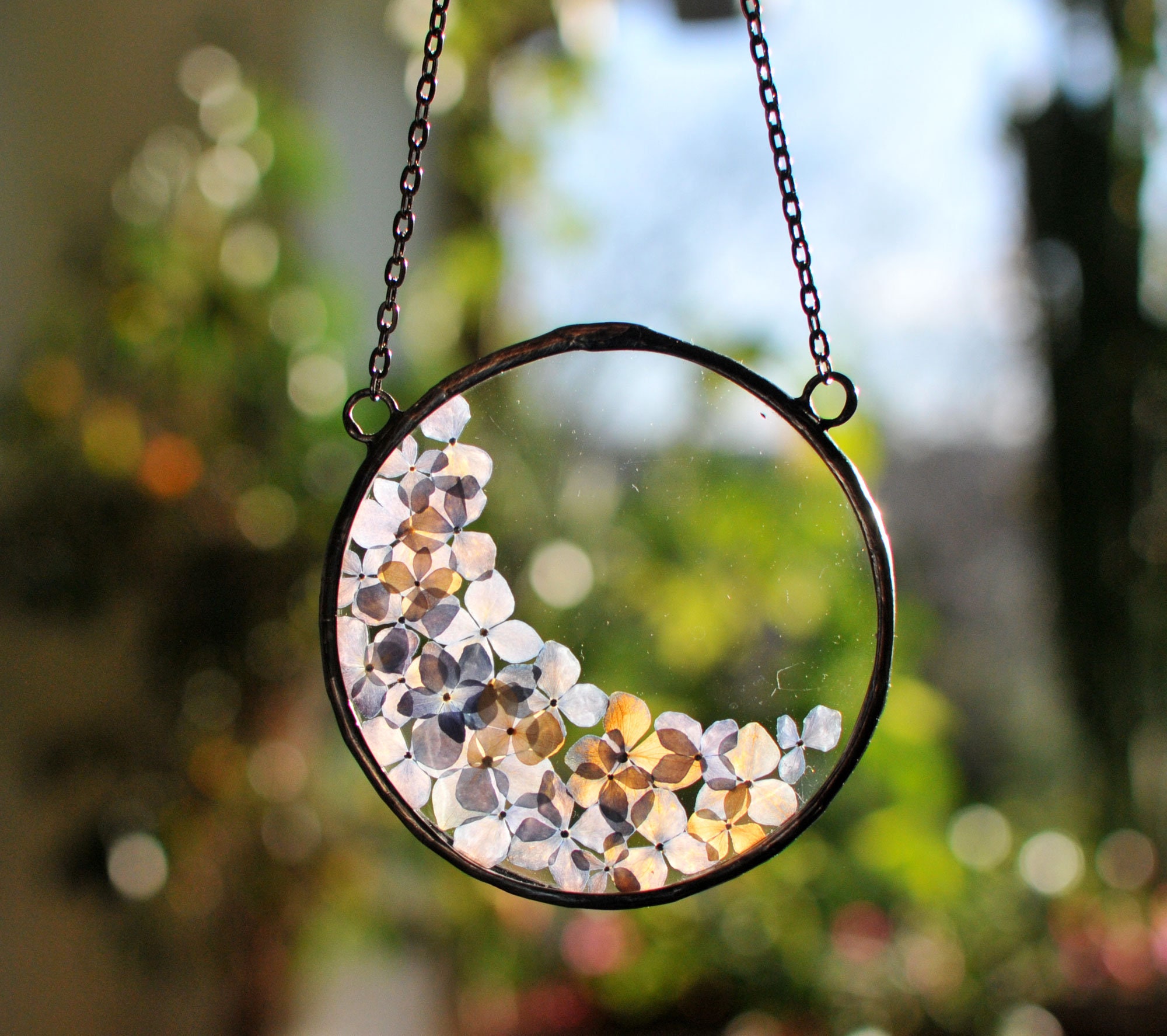 Stained Glass Frame Pressed Flower Frame Pressed Plant Etsy Australia