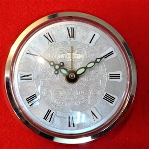 New Old Stock 70&#39;s PETER German Insertion Alarm Clock Mechanism-Winding Clock Mechanism- Alarm Clock Mechanism-Vintage Clock  Mechanism NR1