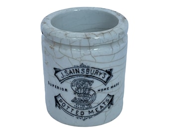 アンティークウッドのビンロウジュの歯磨き粉ポット：ビクトリア朝の