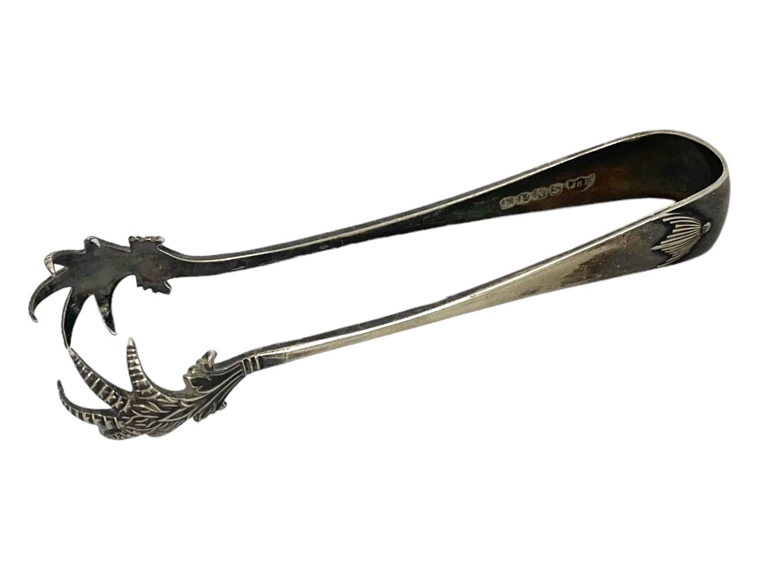 Antique Silver Plated Claw Tongs Sugar Nips Sugar Cube Bird Etsy