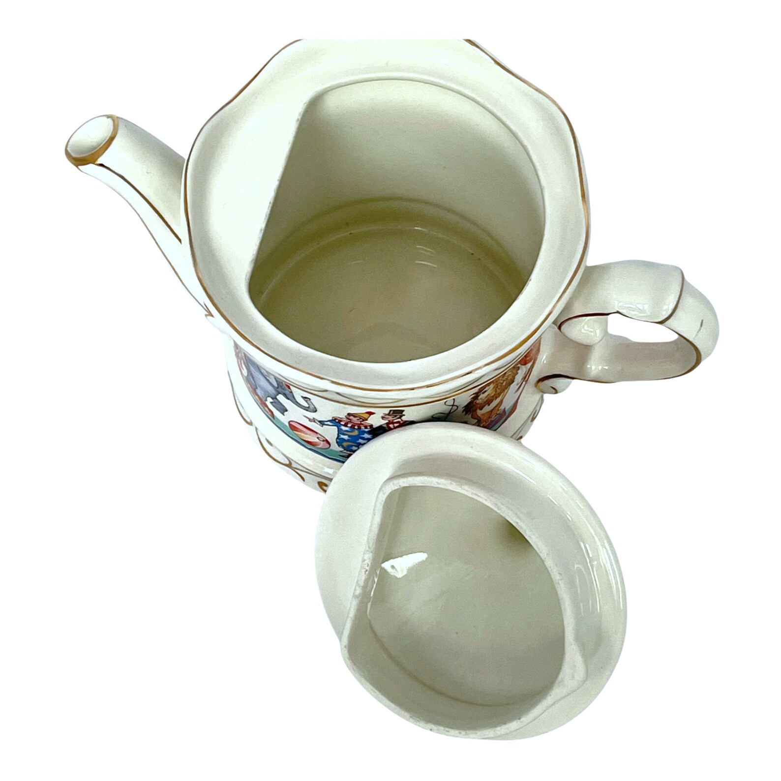 Vintage Sadler Circus Teapot Edwardian Entertainments Teapot Etsy UK