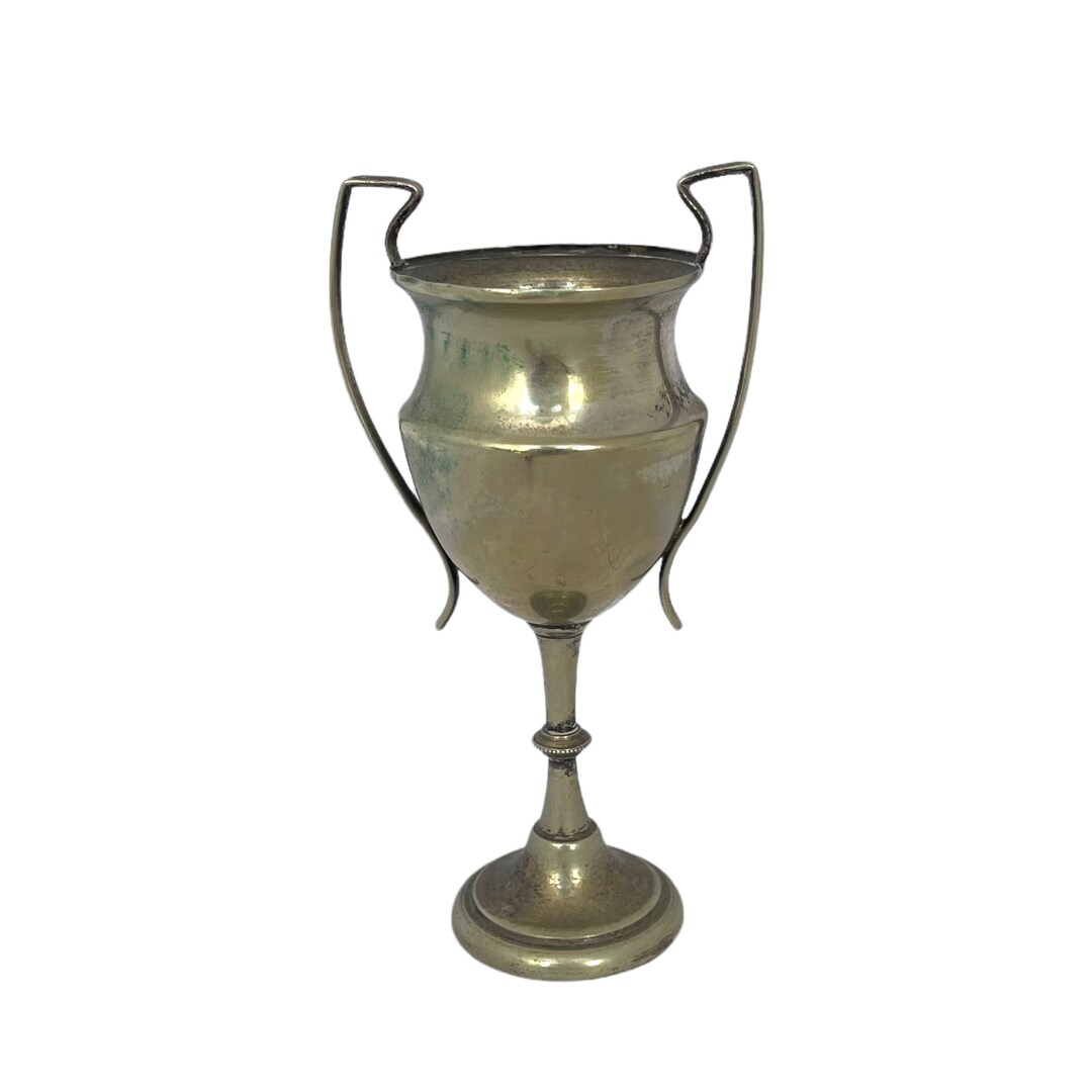 Vintage Trophy Cup Silver Plated Trophy Cup Antique Angel - Etsy