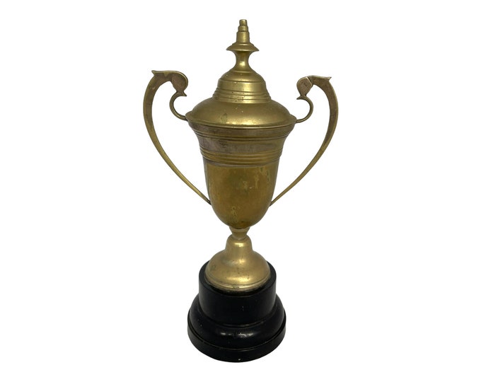 Vintage Trophy Cup Antique Lidded Trophy Cup Silver Plated - Etsy