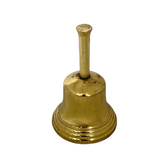 Vintage Brass Bell, Traditional Small Brass Visitors Bell, English Bell,  Alter Bell, Summoning Bell, Spell Casting, Witchcraft Supplies -  Canada