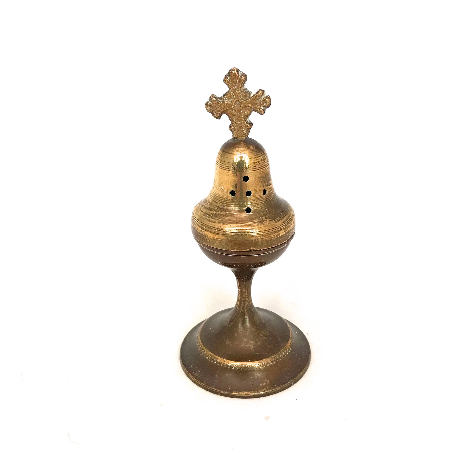 Vintage Orthodox Censer Incense Holder Catholic Brass Etsy
