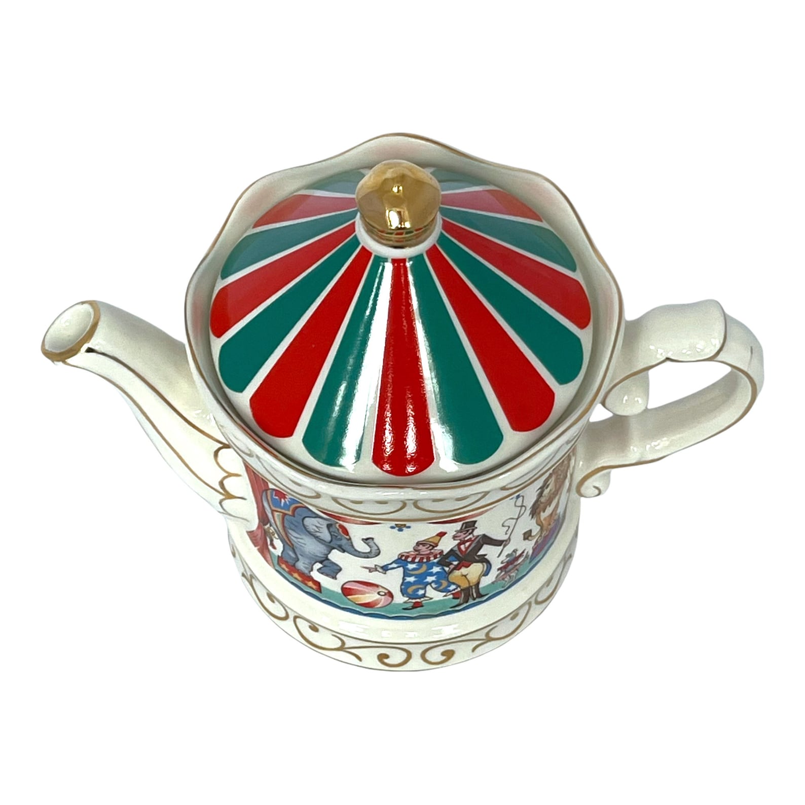 Vintage Sadler Circus Teapot Edwardian Entertainments Teapot Etsy UK