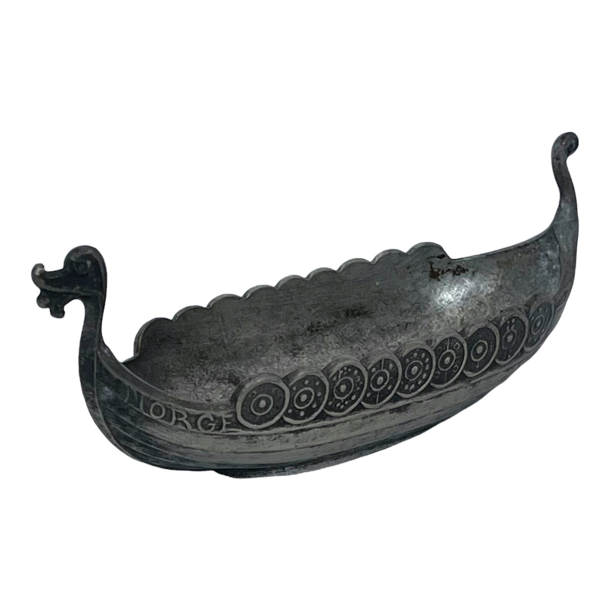 Vintage Pewter Viking Long Boat Norwegian Viking Boat Viking Etsy UK