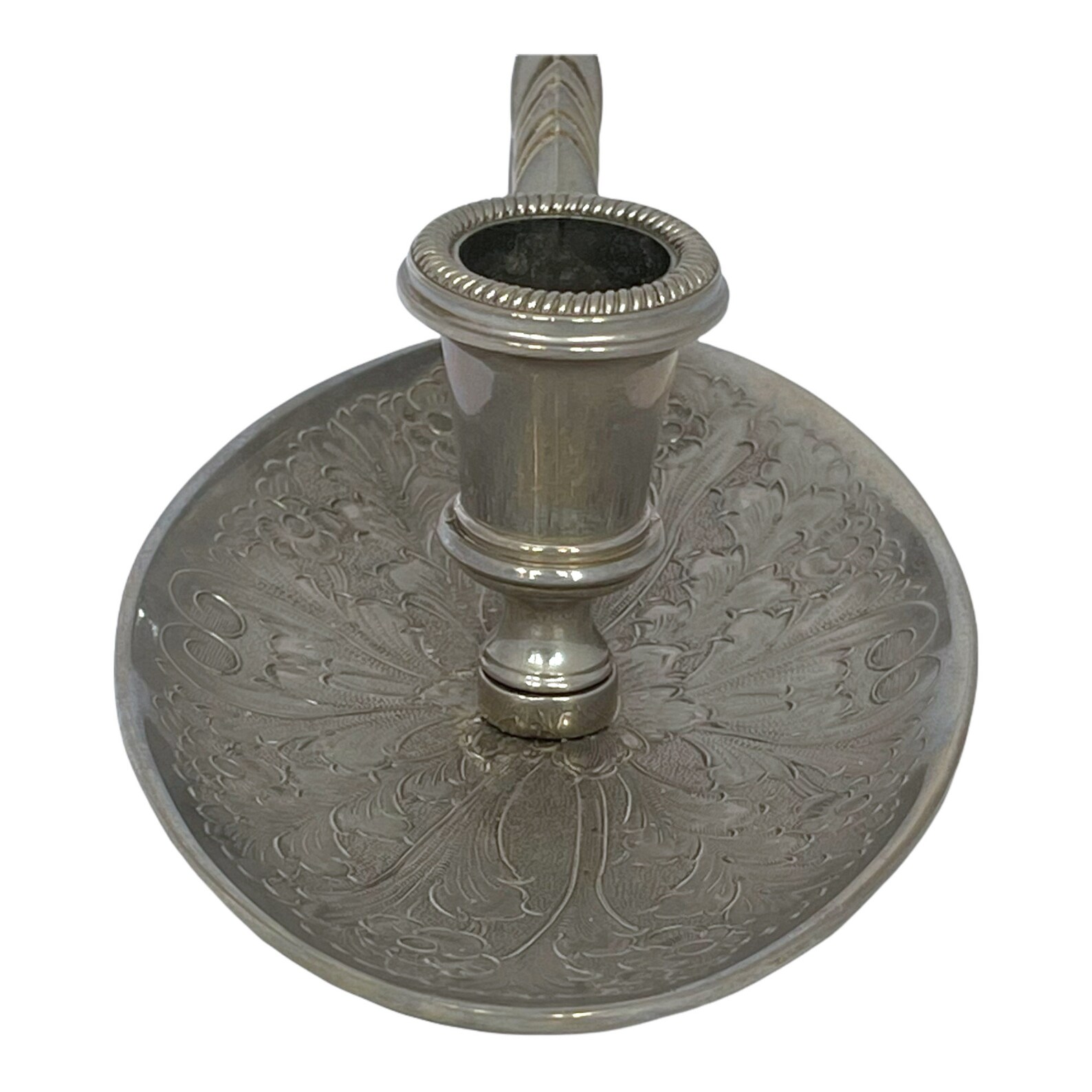 Vintage Seba Silver Plated Candle Holder With Handle Vintage Etsy UK