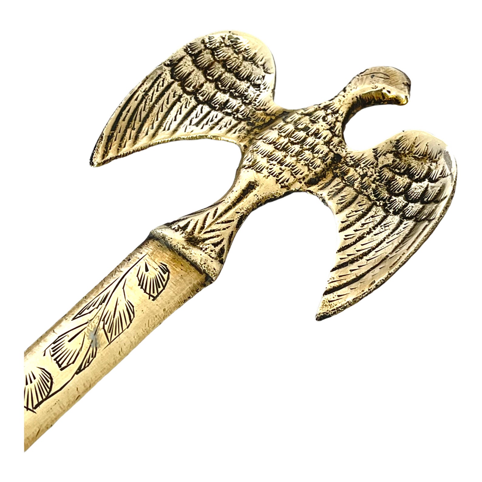 Vintage Brass Eagle Letter Opener Indian Letter Opener Bird Etsy