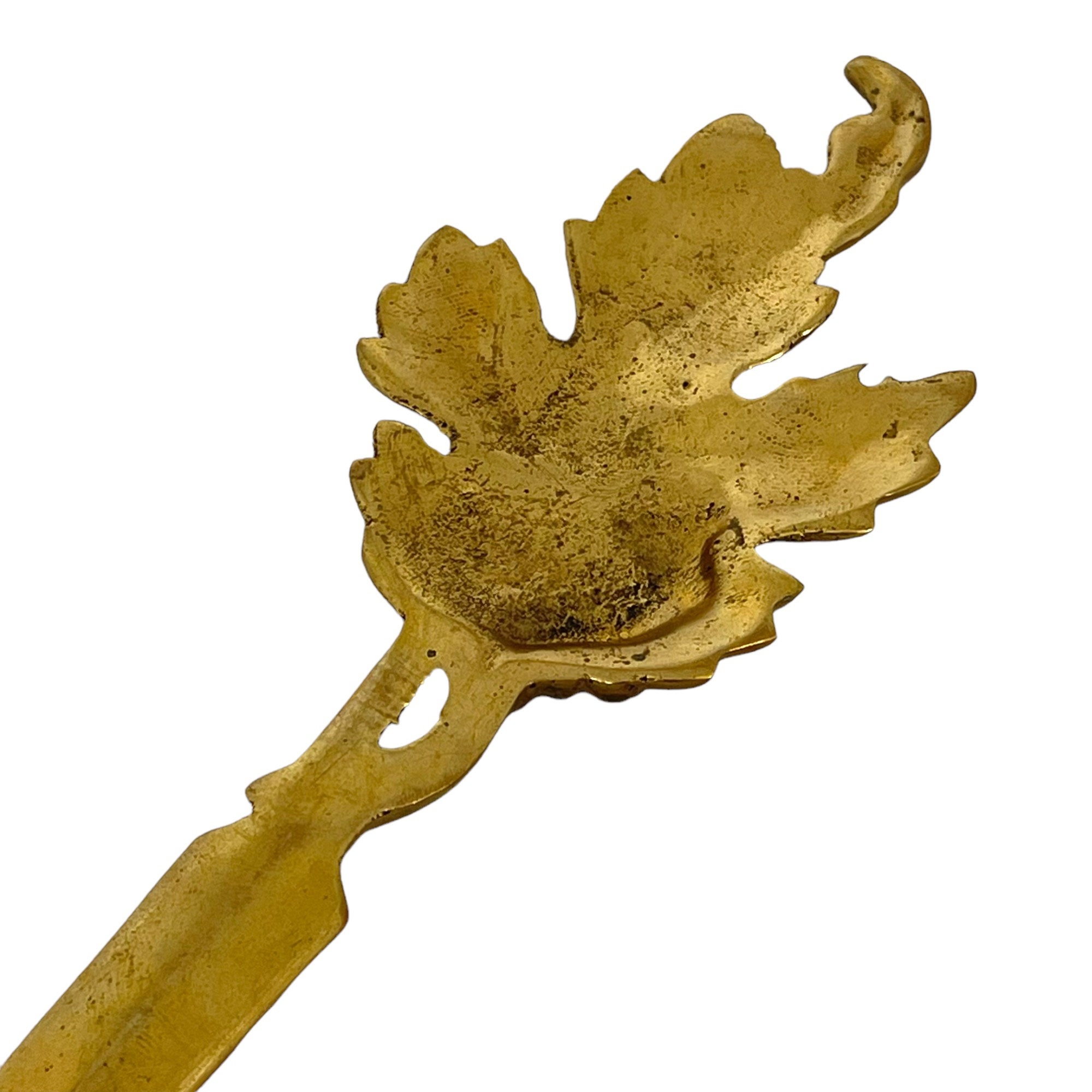 Vintage Brass Letter Opener Brass Grape Vine Athame Mail Etsy UK