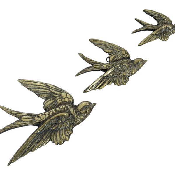 Flying Birds Wall Art Etsy UK