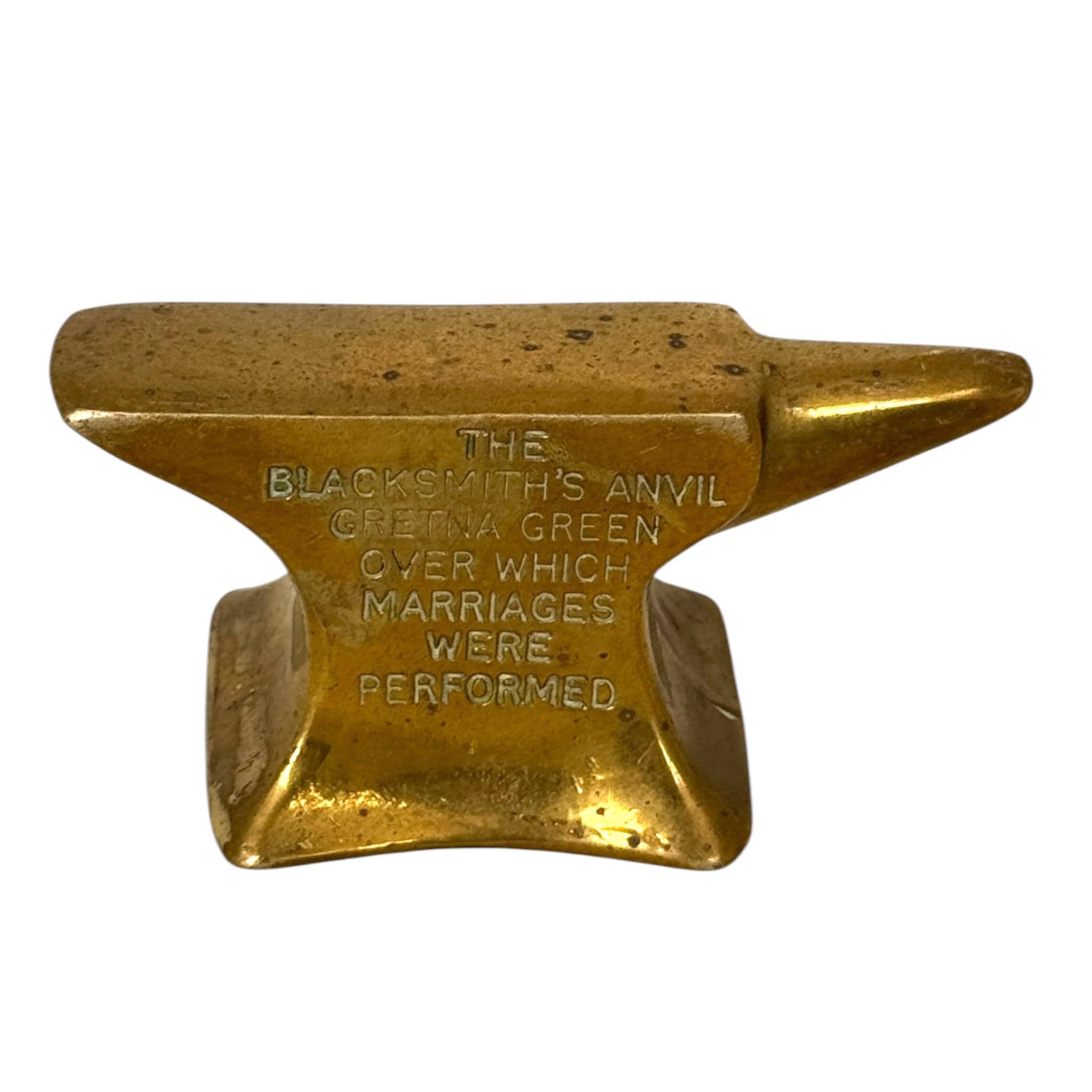Vintage Anvil Paperweight - Etsy