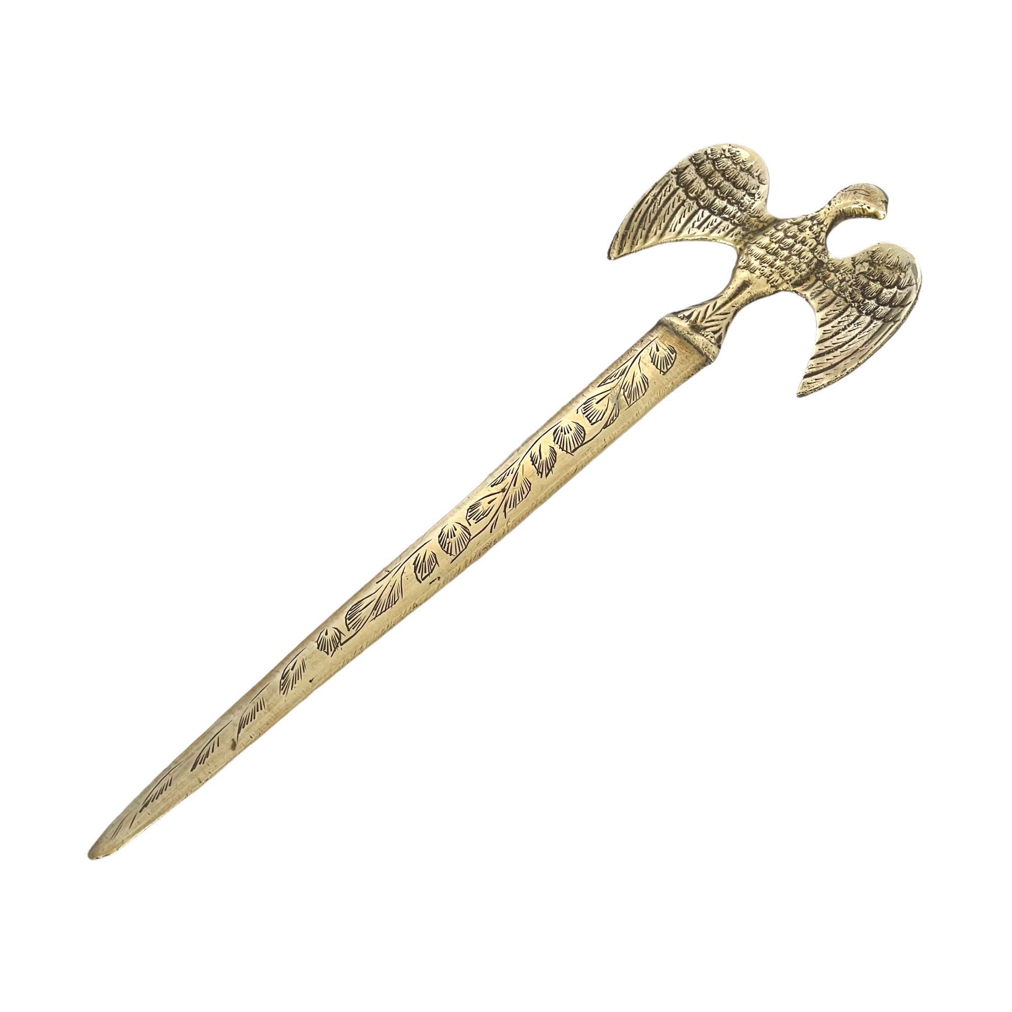 Vintage Brass Eagle Letter Opener Indian Letter Opener Bird Etsy India