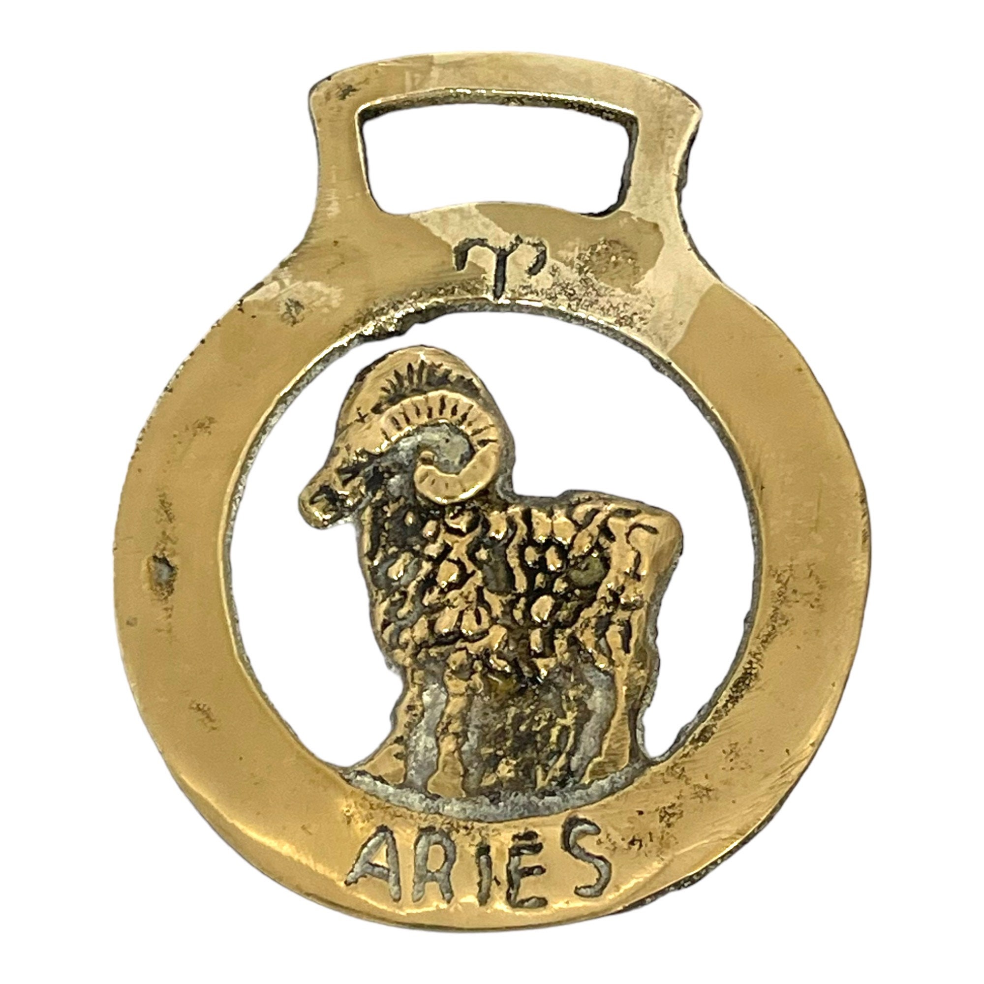 dårligt Gladys kobber Vintage Horse Brass Aries Star Sign Zodiac Sign Brass Ram - Etsy