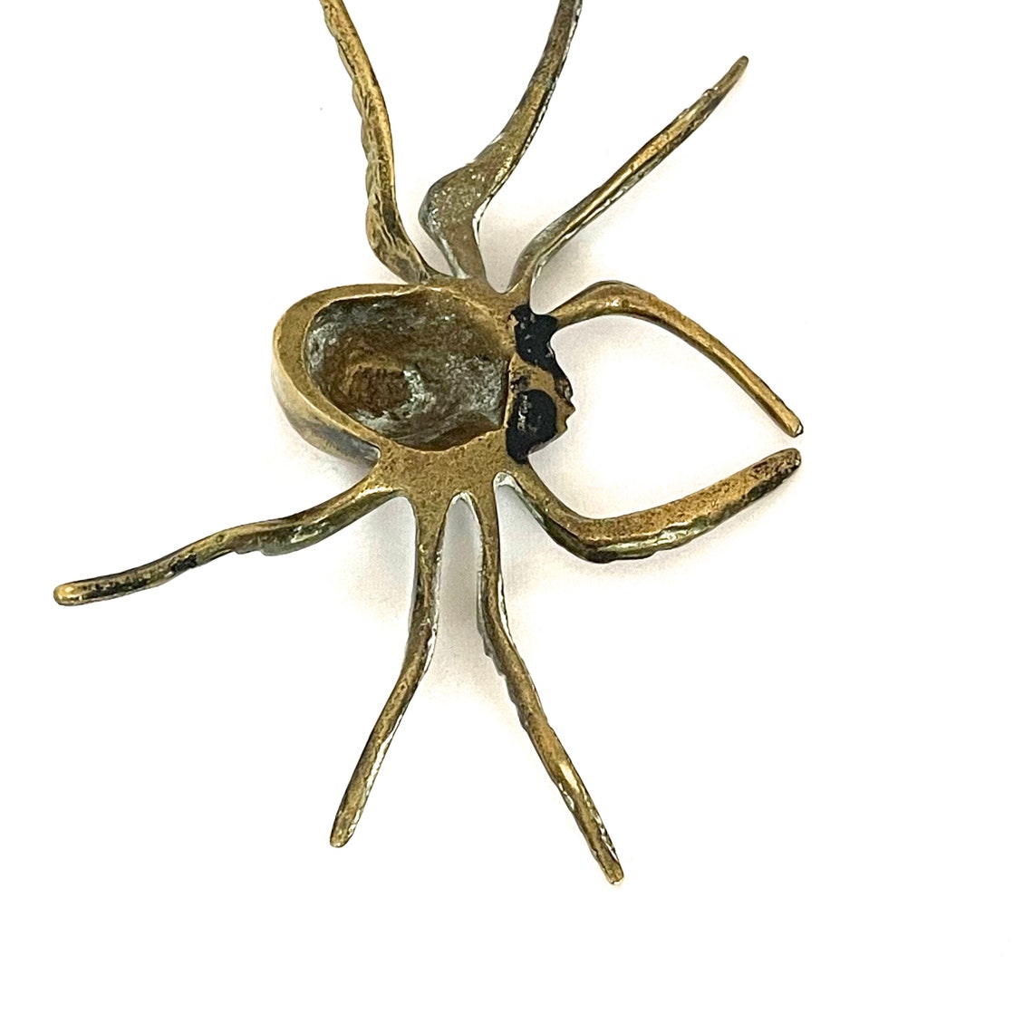 Vintage Brass Spider Figurine Small Brass Spider Ornament Etsy UK