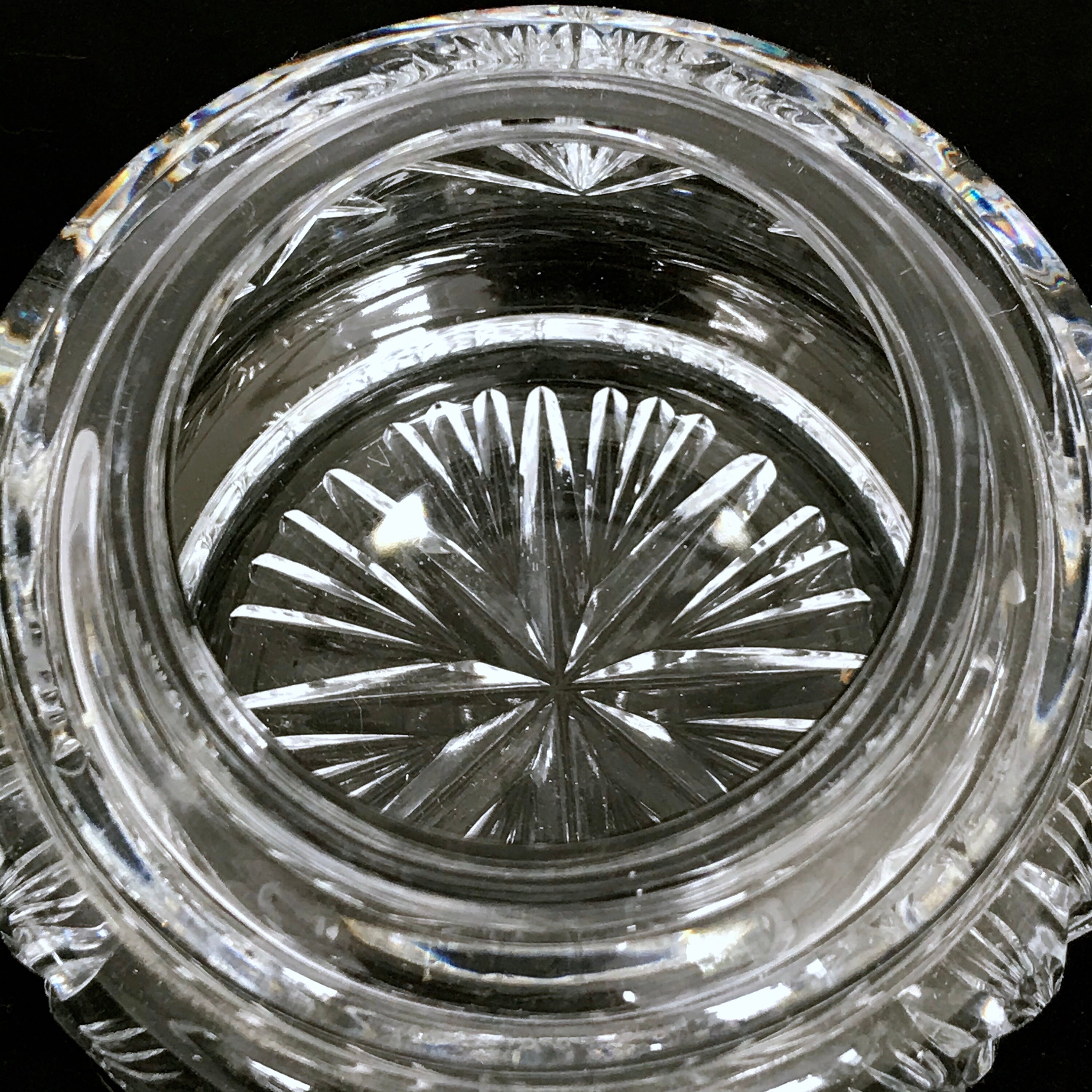 Vintage Sugar Bowl With Tongs Large Clear Glass Sugar Bowl Etsy New