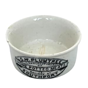 Plumtree Potted Meat Pot - Etsy