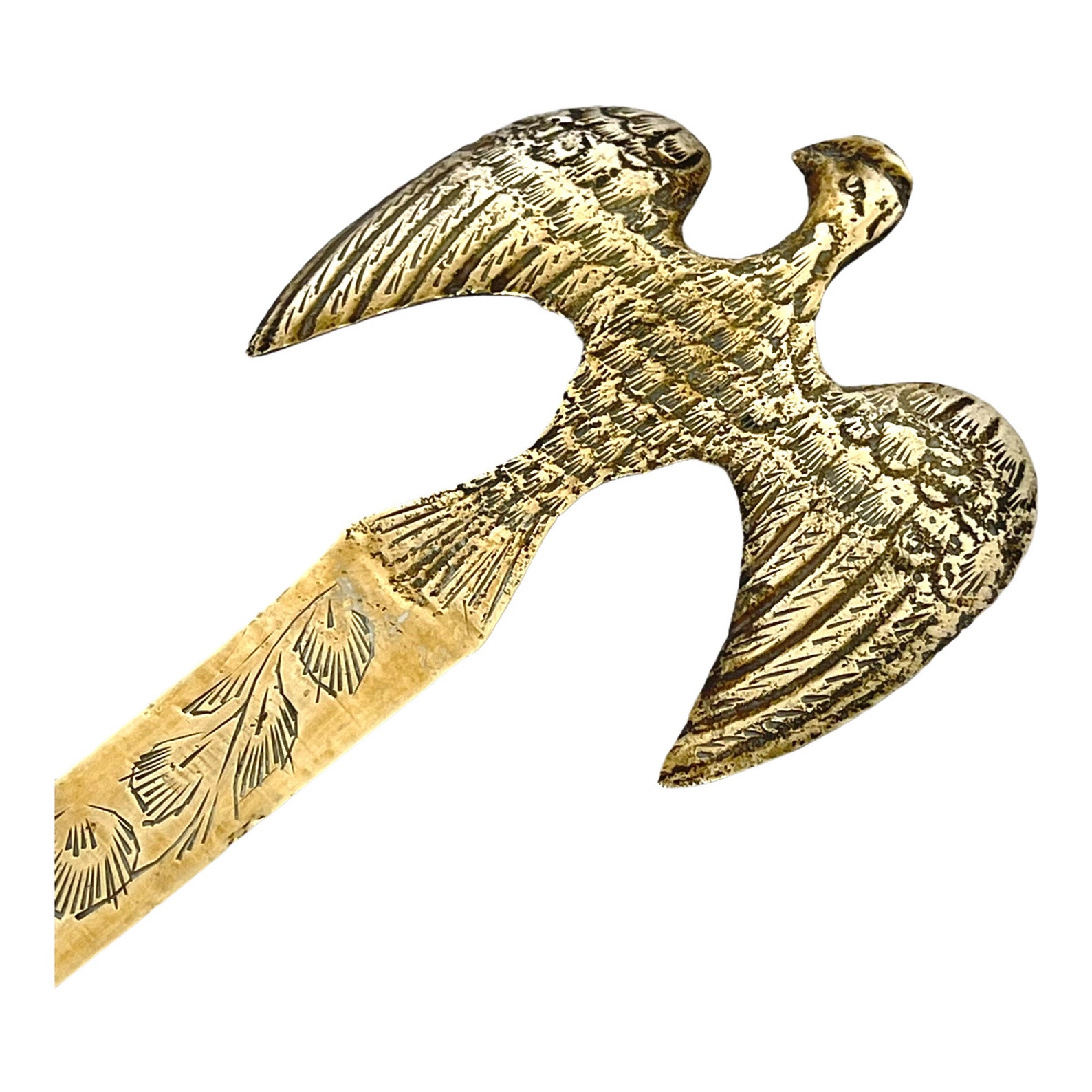 Vintage Brass Eagle Letter Opener Indian Letter Opener Bird Etsy India